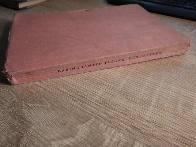 RABINDRANATH TAGORE DER GARTNER Kurt Wolff Leipzig (1914) EUR 9,00