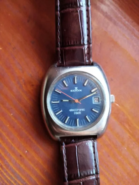 MONTRE ANCIENNE EDOX Electronic I. EM 11 EUR 33 00 PicClick FR
