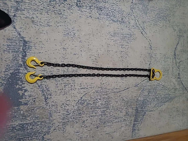 Lift-All 30001G10 6Ft. Chain Sling, 7/32 GR100 Chain, Alloy Steel