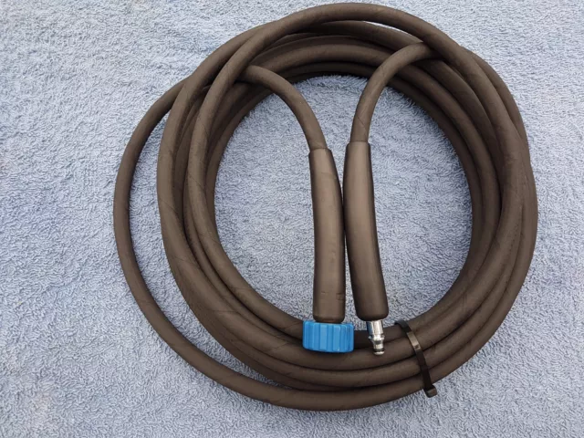 Pressure Washer Jetwash Qwashers Stihl Re 88 Hose Rubber 1 Wire 10 Meter 250 Bar