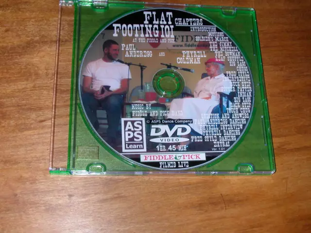 Flat-Footing 101 w/Paul Anderegg and Phyrell Coleman DVD