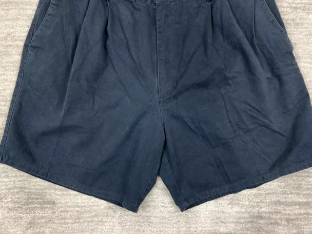 Vintage Givenchy Shorts Mens 40 Blue Activewear Chino Golf Pleated 3