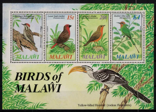 Malawi; 200. Geburtstag Audubon 1985 **  (13,-)