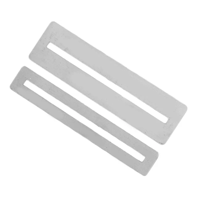 Guitar Fret Fingerboard Guard 2 pz protezione tasti chitarra in metallo per chitarra