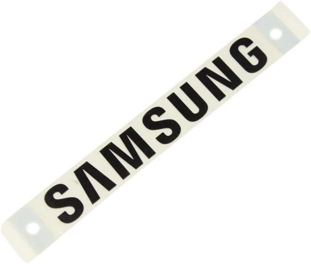 GENUINE SAMSUNG NAME Plate Sticker Logo Fridge Freezer Masoct Printing