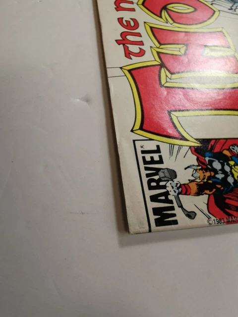 The Mighty Thor 338 Newsstand 2nd appearance Beta Ray Bill 6