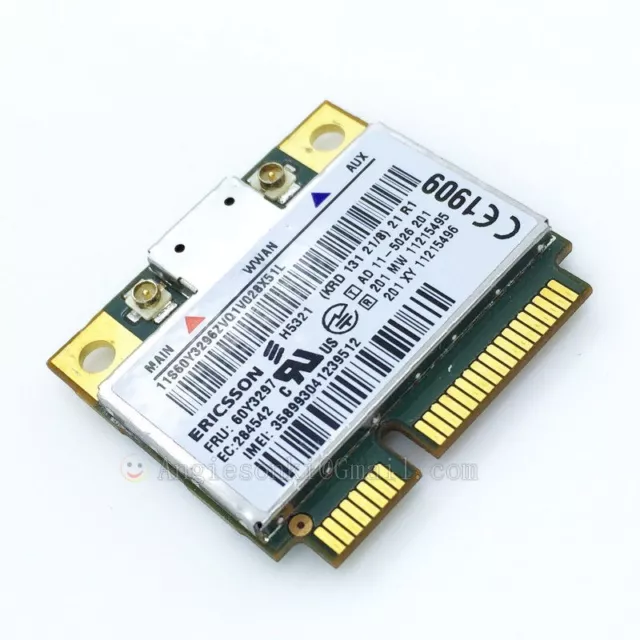 Ericsson H5321 IBM Lenovo ThinkPad WWAN 3G UMTS HSDP+ FRU 04W3786 60Y3297