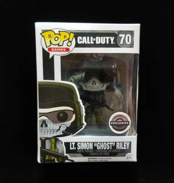 Funko Pop Lt. Simon 'ghost' Riley Call Of Duty 70 - Escorrega o Preço