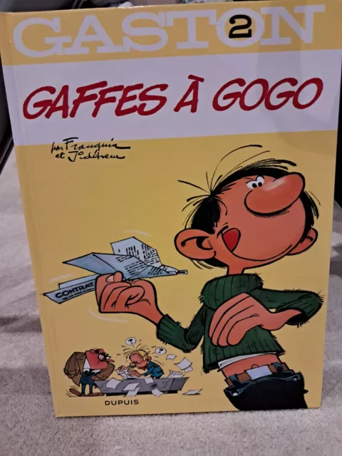 Gaston Lagaffe: Gaffes a gogo Paperback Dupuis  2009 edition by Franquin. French