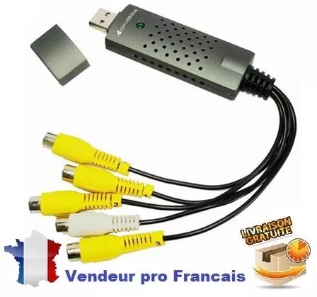 Carte d'Acquisition Vidéo Surveillance Audio USB