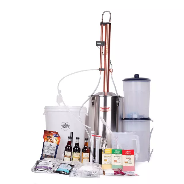 Still Spirits Copper T500 Spirits Making Kit Condenser Boiler Filter System Kit