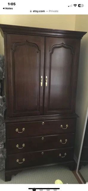 Harden Bedroom Armoire Cherry