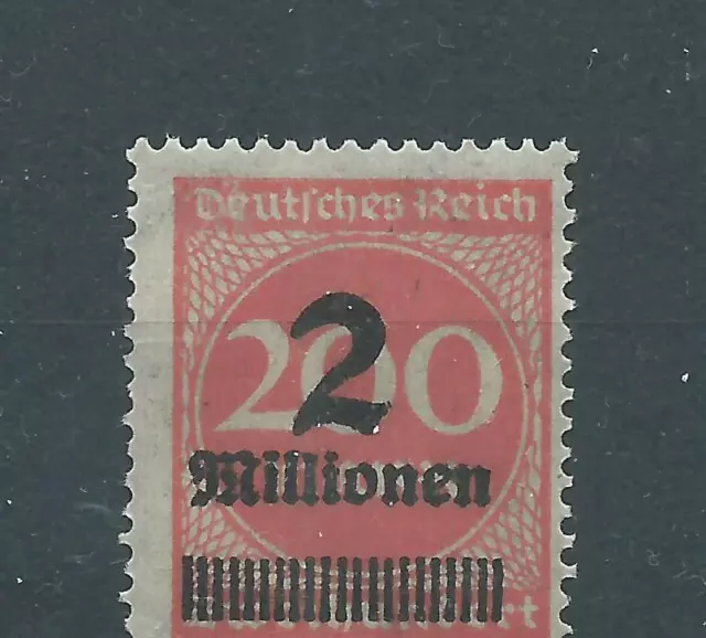 Deutsches Reich 1923 Nr.309**postfrisch 2 Millionen Aufdruck auf 200 Mark