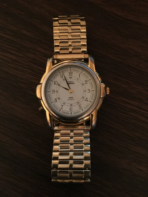 VINTAGE TIMEX INDIGLO Quartz CR 1025 cell Water Resistant Watch