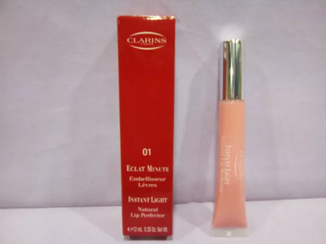 Clarins Eclat Minute Embellisseur Levres - Instant Light Natural Lip  01 - 12Ml