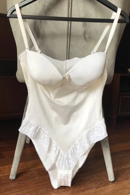 Body Shaper Vintage Corselette Made In Italy Taglia 14