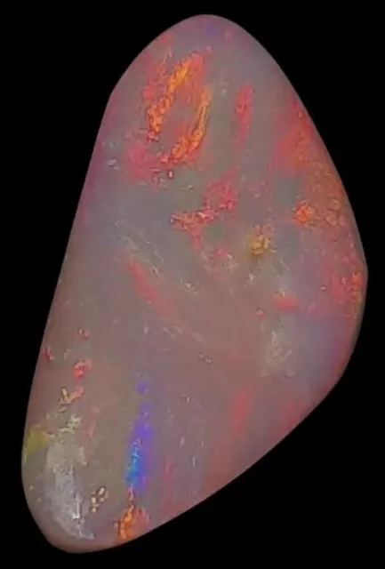 " Beautiful " Australian Natural Solid Opal 2.2 CT Lightning Ridge Opal