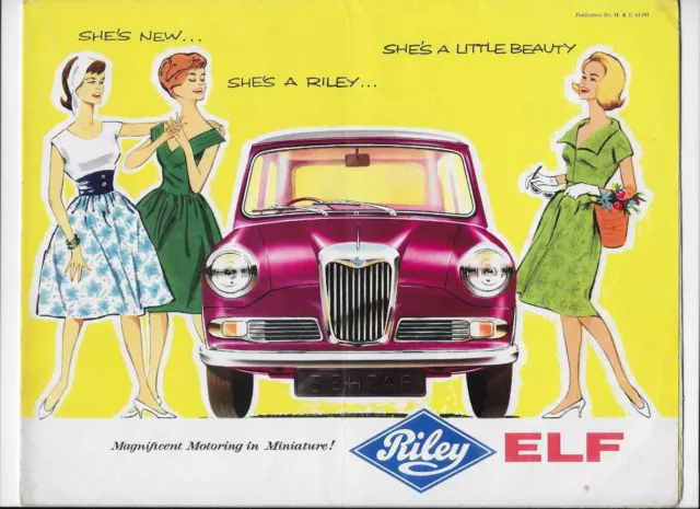 1962 Riley Elf (Mk. 1, 848 c.c.) car brochure