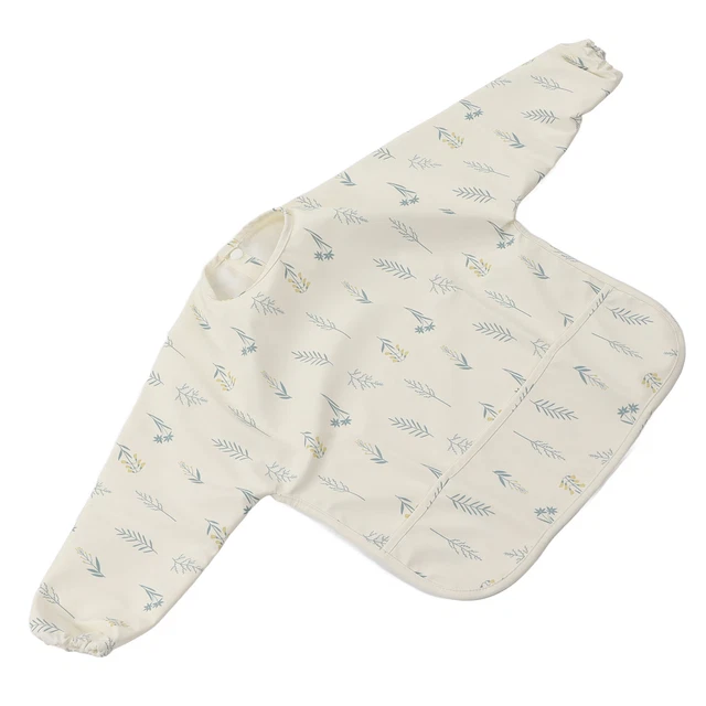 Bavoir à Manches Longues Pour Bébé Boucle De Bavoir à Manches Longues Imprimée