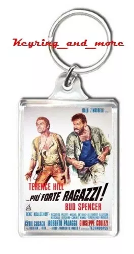 Più forte ragazzi Bud Spencer Terence Hill fanart portachiavi