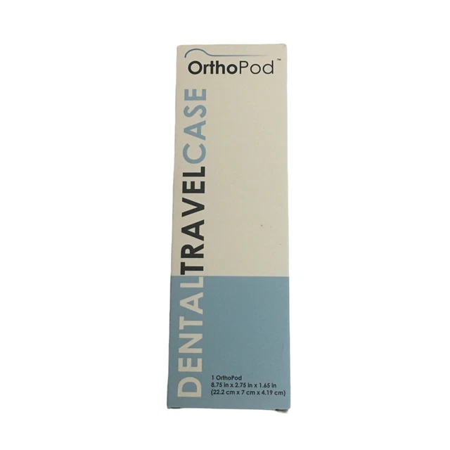 Estuche de viaje dental OrthoPod retenedor frenillos temporales envío gratuito