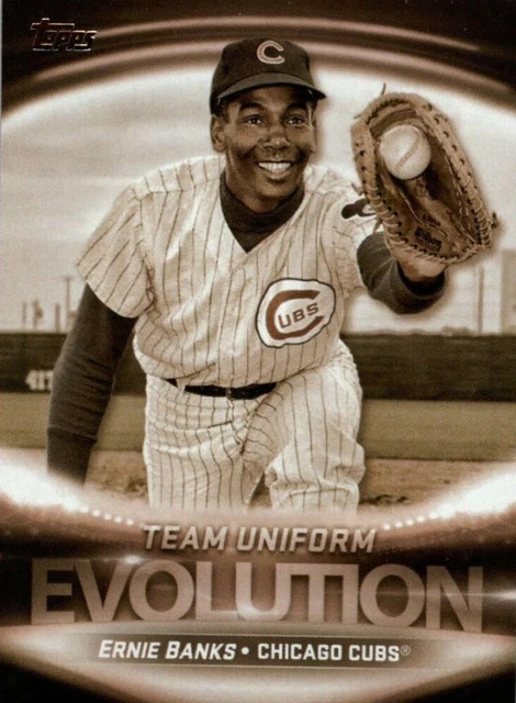 2019 Topps Evolution of Baseball EO-10 Ernie Banks/Kris Bryant NM-MT Chicago Cub