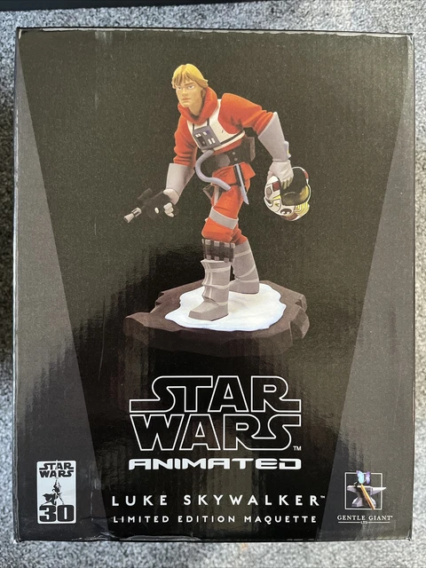 Star Wars Animated Gentle Giant LUKE SKYWALKER Ltd Edition Maquette #2,973/4,500