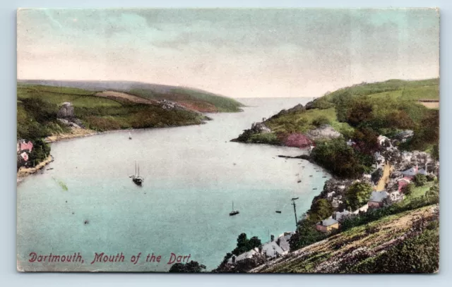 7 Postcards Dartmouth The River Dart Sharpham Woods Diddisham Old Mill Creek