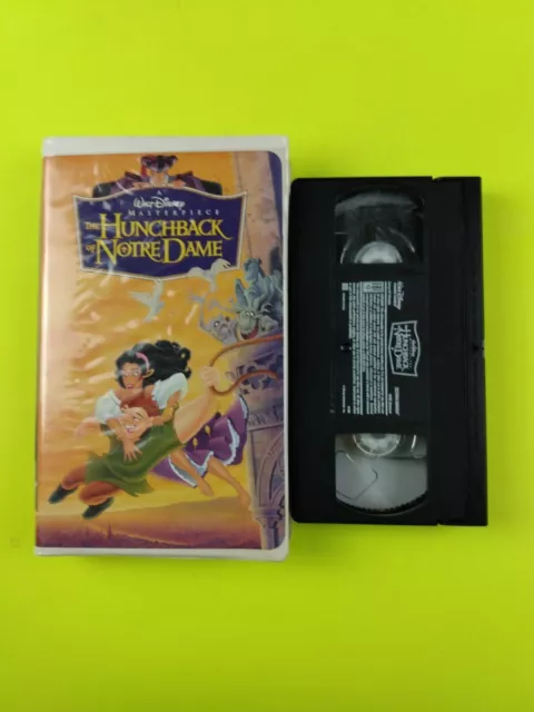 The Hunchback of Notre Dame VHS 1997 Clamshell Disney Masterpiece Collection-053