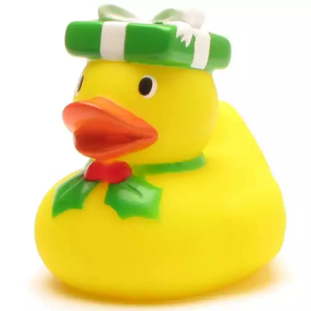 Badeente Weihnachtsgeschenk Gummiente Quietschentchen Plastikente Quietscheente