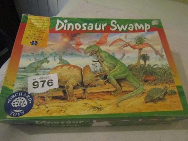 Obstgartenspielzeug - Dinosaurier Sumpfpuzzle