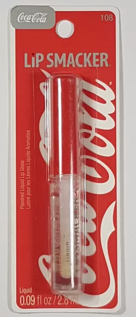 Coca-Cola Lip Smacker Flavored Liquid Lip Gloss Soda Pop Free Shipping