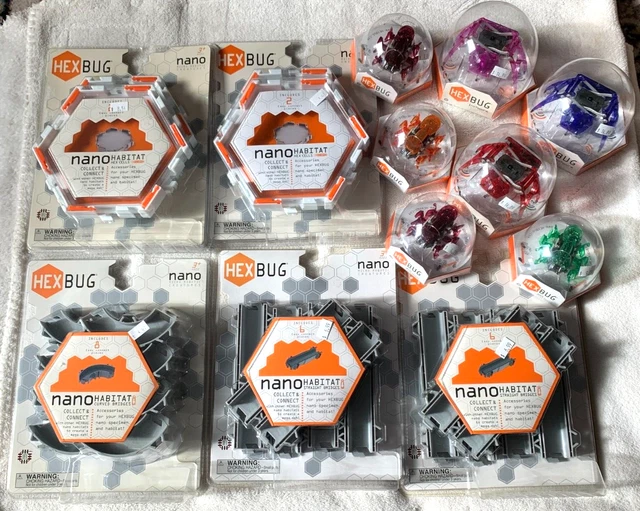 Nano Habitat Lot - Hex Cells; Curved/Straight Bridges; Bugs; Ants; Inchworm; New Nano Habitat Lot - Hex Cells; Curved/Straight Bridges; Bugs; Ants; Inchworm; New