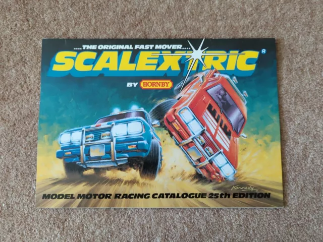 Vintage Hornby Scalextric Model Motor Racing Catalogue 25th Edition 1983