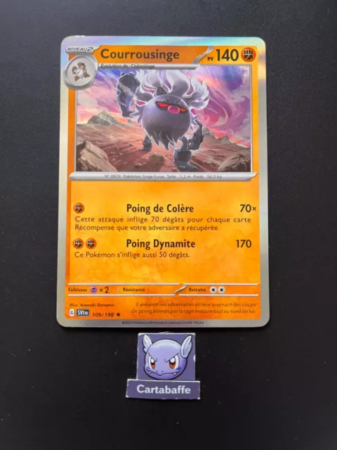 Courrousinge 109/198 Carte Pokémon Rare Neuve FR