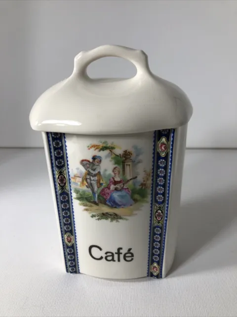 Deco Collection Ditmar Urbach Rita CAFÉ Pot With Lid 5”x4”made In Czech