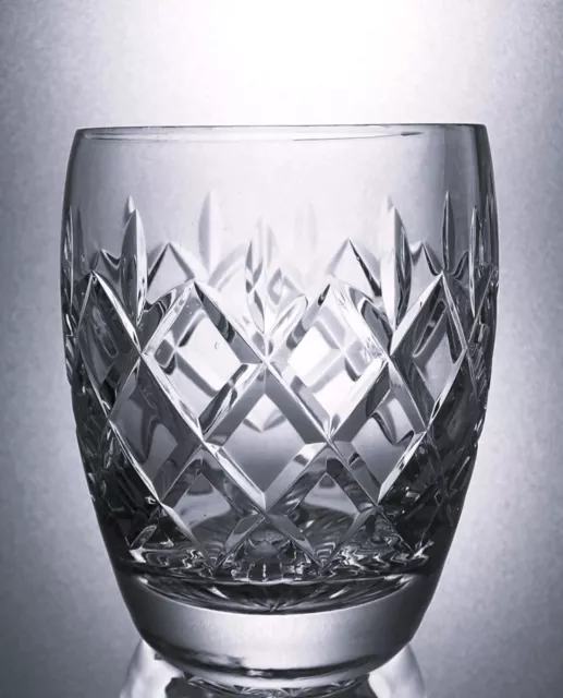 MidCentury Signed WEBB CORBETT Lead Crystal CLIFTON Cut Glass Flat Tumbler 9.5cm