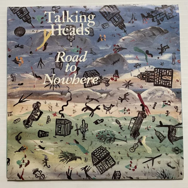 Talking Heads Road To Nowhere Vinyl Record 7” 45 RPM Single EMI-1576 EMI 1985