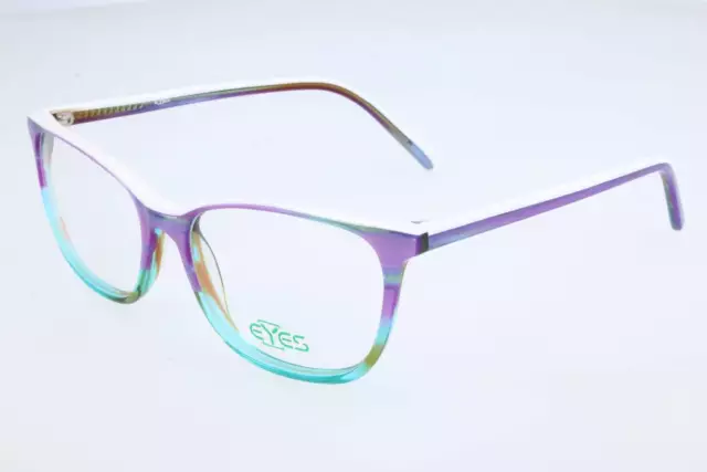 Eyes G913 04 WHITE/PURPLE/GREEN 54/16/140 TEEN Eyewear Frame