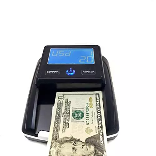 Portable Instacheck Fake Money Counterfeit Bill Detector Counter IR MG UV Tester 2