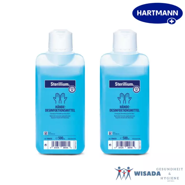 2  x Sterillium Händedesinfektion 500 ml Desinfektionsmittel