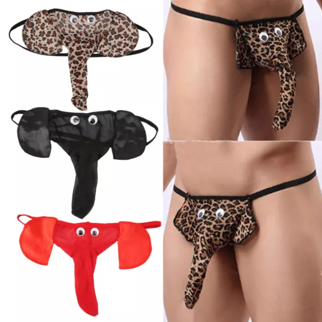 MENS SEXY VALENTINES Thong Briefs Elephant Trunk Thong underwear UK S - L 1  Size £3.99 - PicClick UK