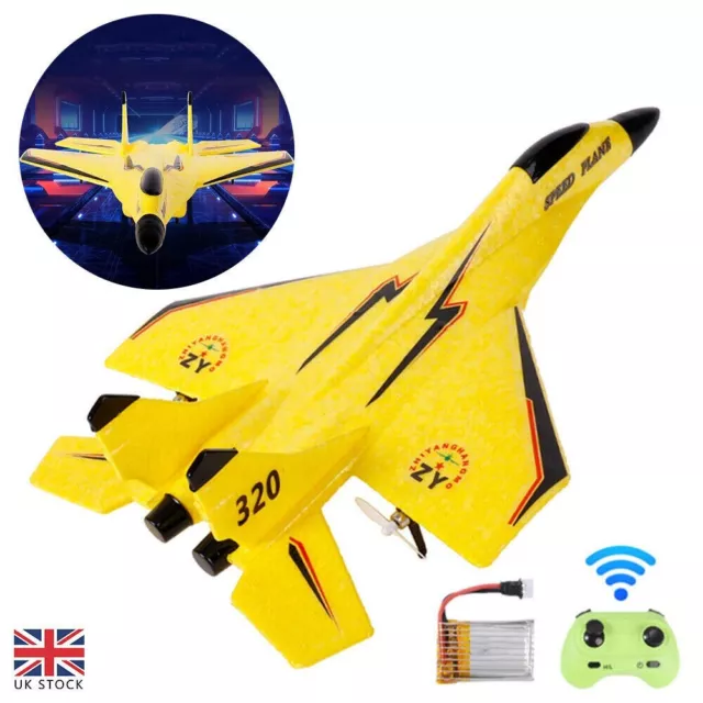 Remote Control Plane Toy SU35 Model Jet Fighter Foam Electric RC Airplane Gift