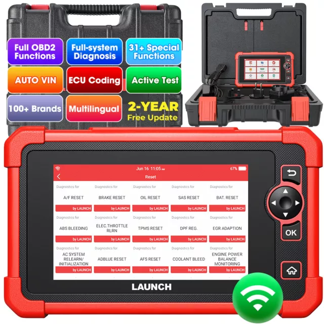 Launch CRP919X PRO CRP919E Profi OBD2 Diagnosegerät ALLE System ECU Key Coding