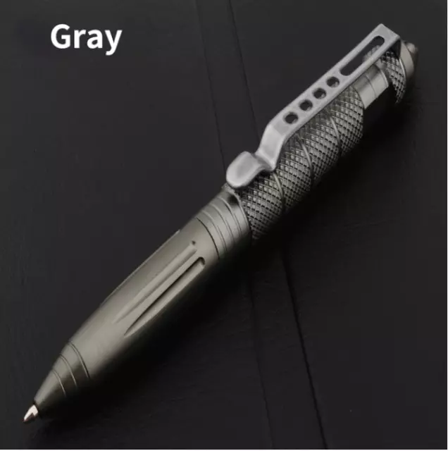 Self Defense Pen Aviation Aluminum Tactical Pen for Writing and Glass Breaker AU