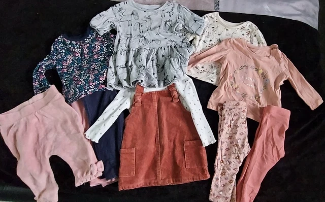 3-6 Months baby girls clothes bundle