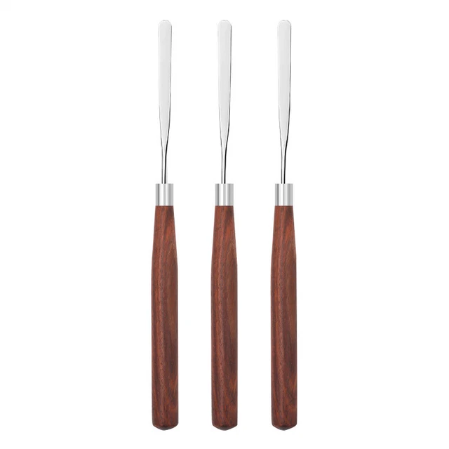 1 pz stick spatola acciaio inox arte unghie agita barre trucco - accessori DB