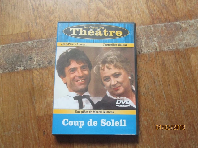 DVD THEATRE au coeur du theatre coup de soleil jacqueline maillan j p aumont