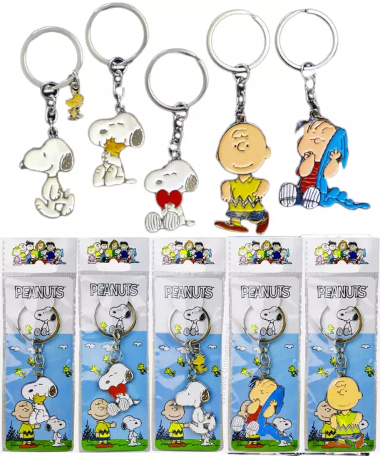 PEANUTS SCHLÜSSELANHÄNGER METALL Figur, Snoopy Charlie Brown Linus