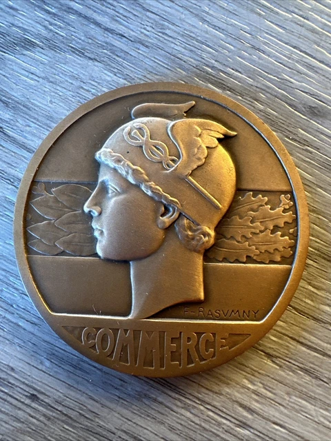 MÉDAILLE - Société nationale d'encouragement au bien bronze argenté EUR